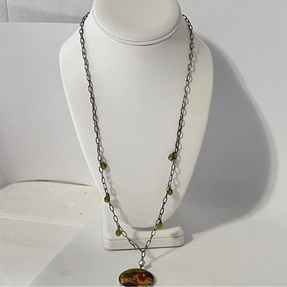 Art Nouveau Art Print Pendant